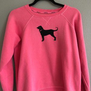 Black Dog Pink Sweatshirt